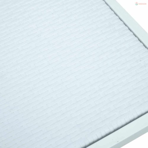 5 részes fehér kerti étkezőgarnitúra