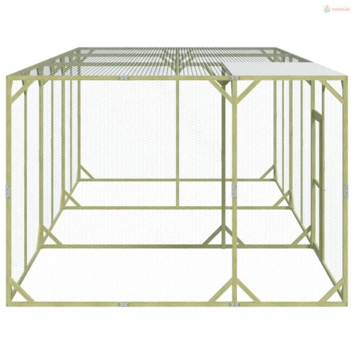 Impregnált tömör fenyőfa tyúkól 600 x 300 x 200 cm