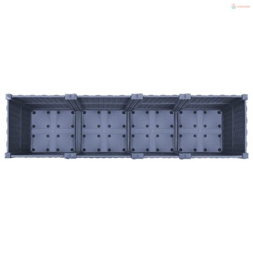 Polipropilén magaságyás 160 x 40 x 38 cm