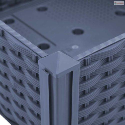 Polipropilén magaságyás 160 x 40 x 38 cm