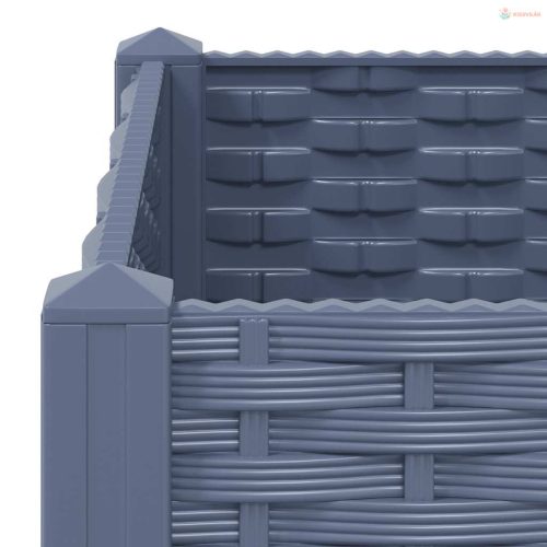 Polipropilén magaságyás 160 x 40 x 38 cm