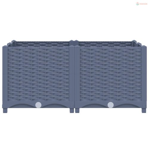 Polipropilén magaságyás 80 x 80 x 38 cm