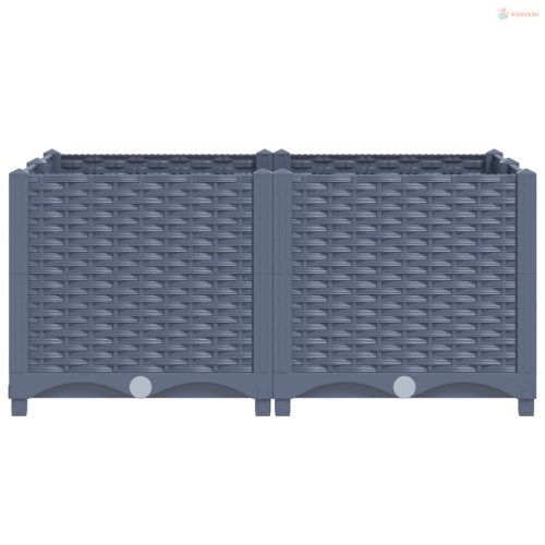 Polipropilén magaságyás 80 x 80 x 38 cm