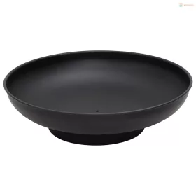 Acél tűztál 57 cm