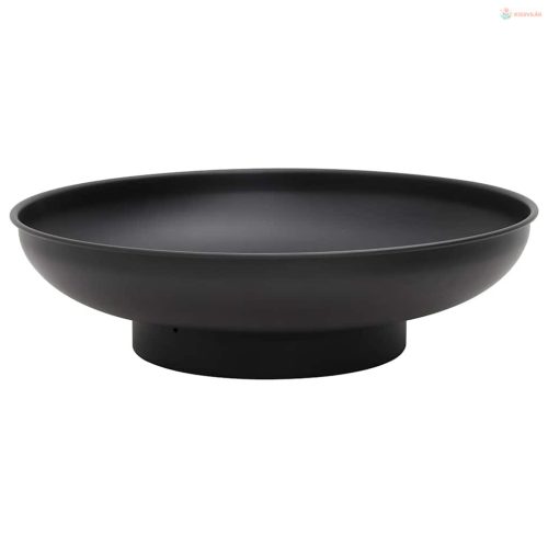 Acél tűztál 57 cm