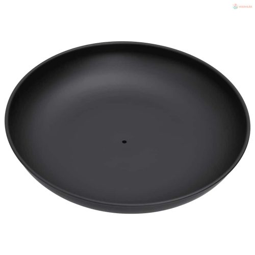 Acél tűztál 57 cm