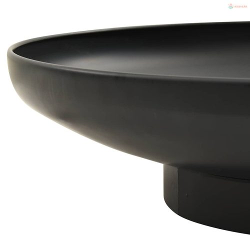 Acél tűztál 80 cm