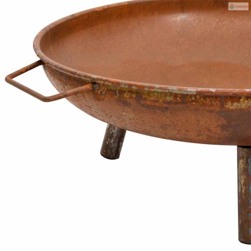 Acél tűztál 67,5 x 58 x 22,5 cm