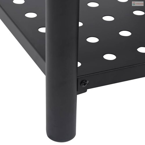 Acél tűztál piszkavassal 54 x 54 x 55 cm