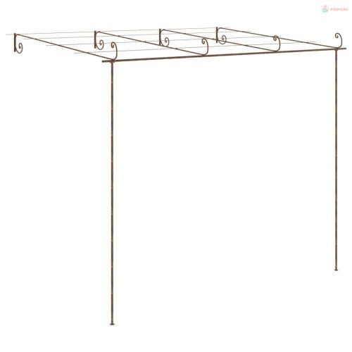 Antik barna vas kerti pergola 4 x 3 x 2,5 m