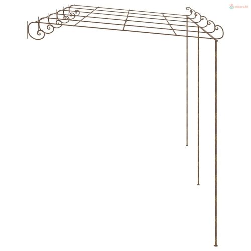 Antik barna vas kerti pergola 6 x 3 x 2,5 m