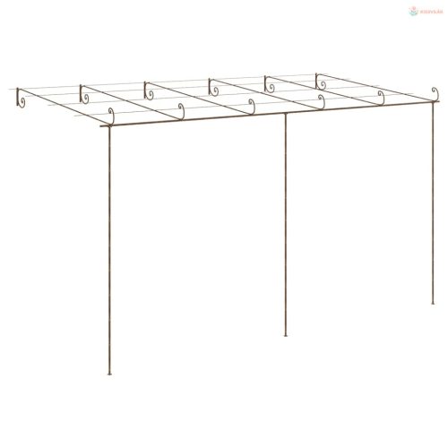 Antik barna vas kerti pergola 6 x 3 x 2,5 m