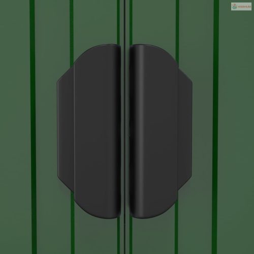 Zöld horganyzott acél kerti fészer 192x357x223 cm