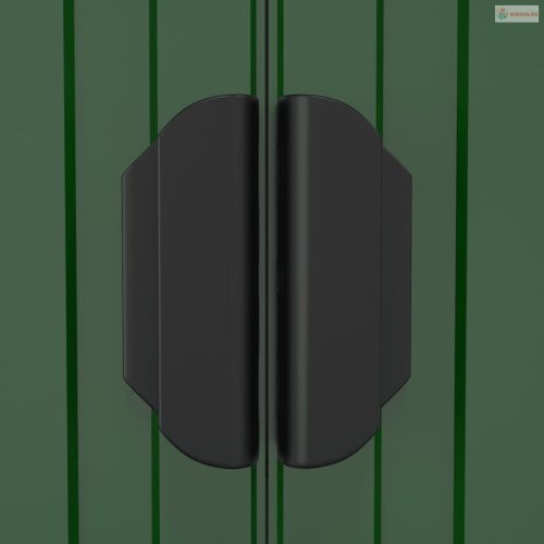 Zöld horganyzott acél kerti fészer 192x523x223 cm