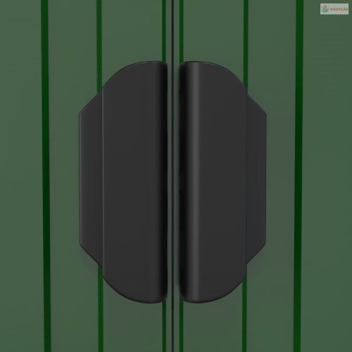 Zöld horganyzott acél kerti fészer 192x689x223 cm