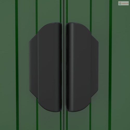 Zöld horganyzott acél kerti fészer 192x855x223 cm