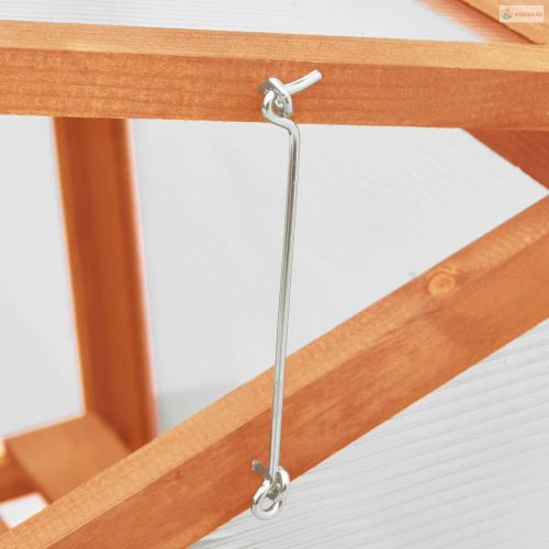 Fenyőfa melegház 60 x 45 x 100 cm