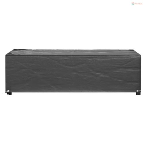 2 db téglalap alakú kerti bútorhuzat 8 fűzőlyukkal 125x70x35 cm