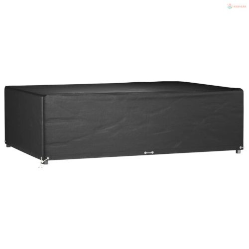 2 db téglalap alakú kerti bútorhuzat 12 fűzőlyukkal 227x152x65