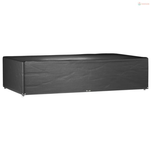 2 db téglalap alakú kerti bútorhuzat 12 fűzőlyukkal 315x180x75