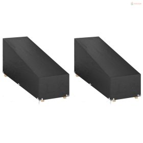   2 db polietilén napozóágy huzat 12 fűzőlyukkal 205x75x40/70 cm