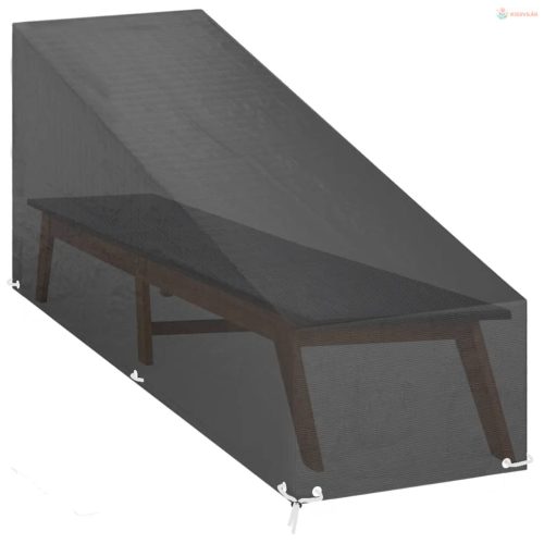 2 db polietilén napozóágy huzat 12 fűzőlyukkal 205x75x40/70 cm