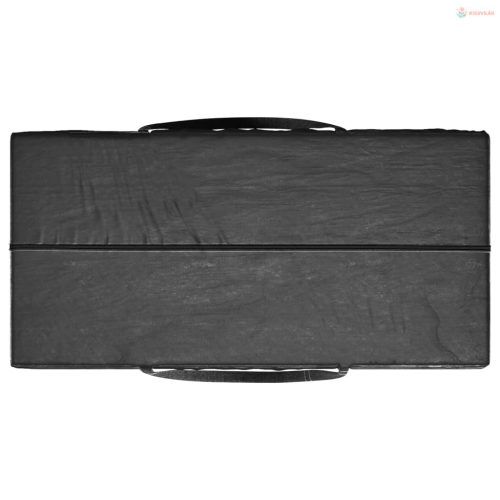 2 db fekete polietilén kerti párnatároló zsák 150 x 75 x 75 cm