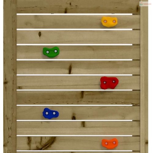 Impregnált fenyőfa kültéri játszószett