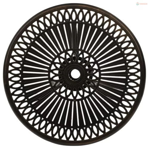 3 részes bronzszínű öntött alumínium bisztrószett