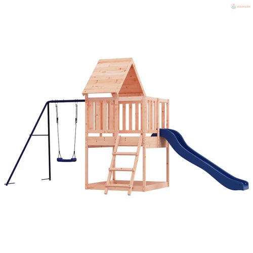 Tömör duglászfenyő kültéri játszószett