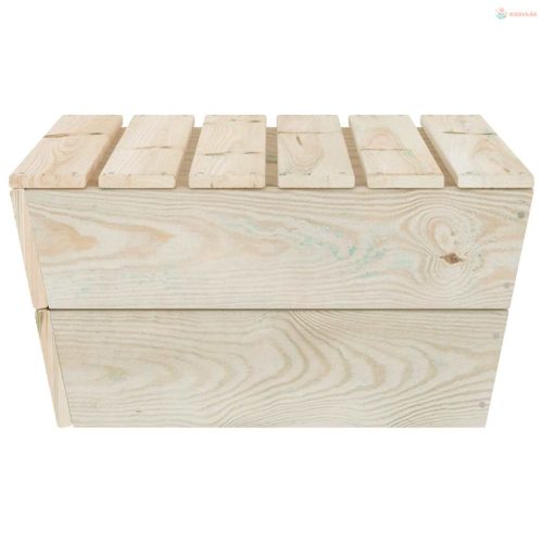 2 részes impregnált lucfenyő kerti társalgószett