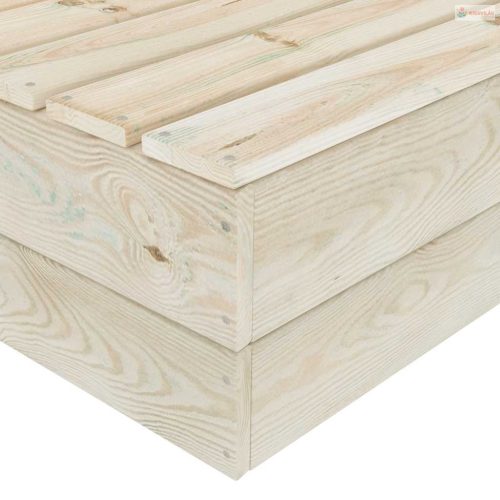 2 részes impregnált lucfenyő kerti társalgószett