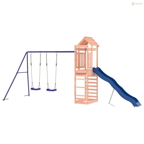 Tömör duglászfenyő kültéri játszószett