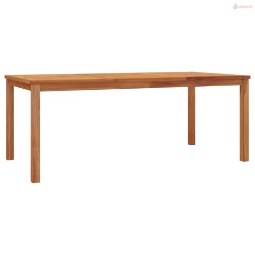 4 részes tömör tíkfa kerti étkezőgarnitúra