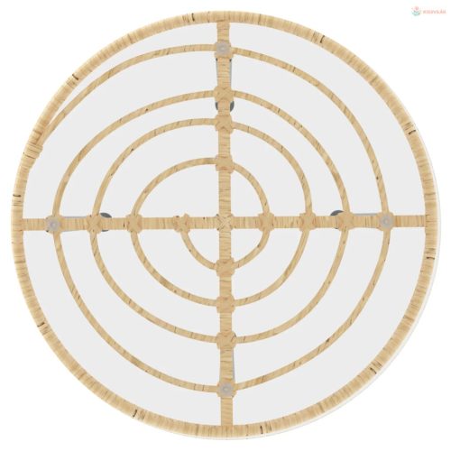 3 részes polirattan kerti étkezőgarnitúra