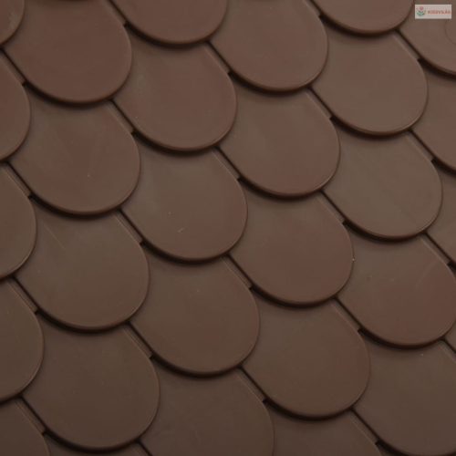 Barna PP kutyaház 71 x 71,5 x 68 cm