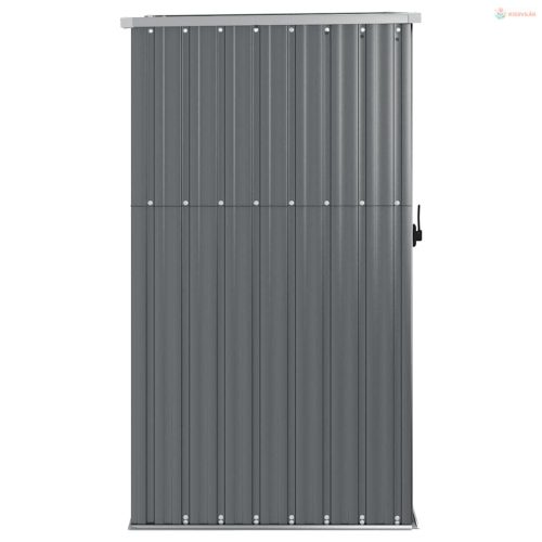 Szürke horganyzott acél kerti szerszámtároló 88 x 89 x 161 cm