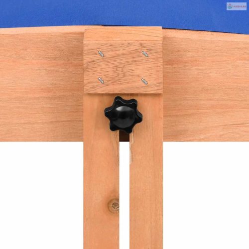 Fenyőfa homokozó tetővel 112 x 112 x 112 cm