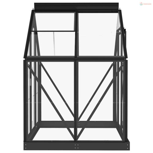 Üvegház üvegcsere 36 db edzett üvegből