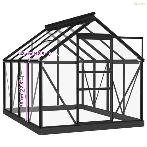 16 db edzett üveg üveglap üvegházhoz