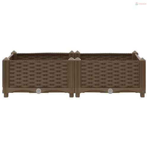 Polipropilén magaságyás 80 x 40 x 23 cm