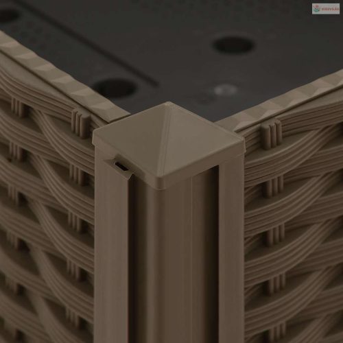 Polipropilén magaságyás 120 x 40 x 23 cm