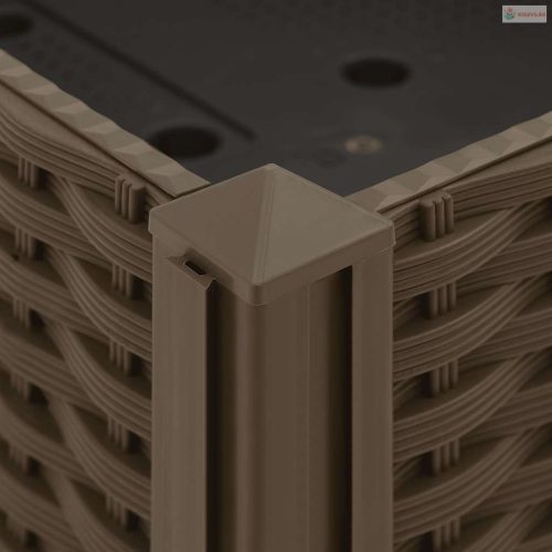 Polipropilén magaságyás 160 x 40 x 23 cm