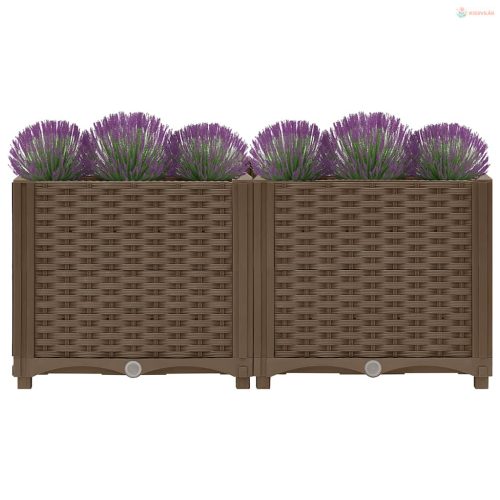 Polipropilén magaságyás 80 x 40 x 38 cm