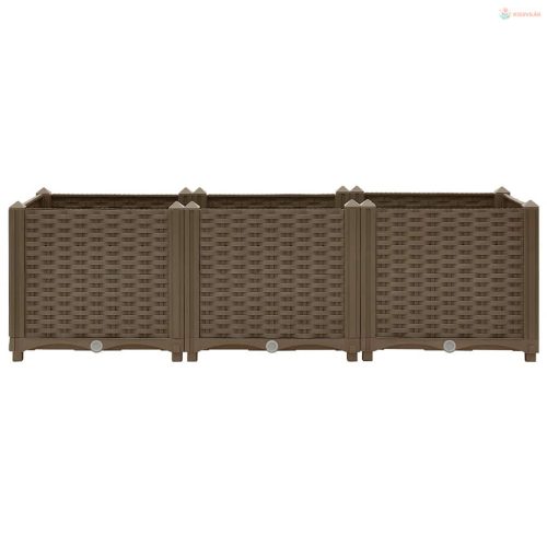 Polipropilén magaságyás 120 x 40 x 38 cm