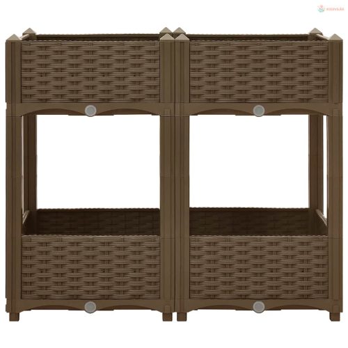 Polipropilén magaságyás 80 x 40 x 71 cm