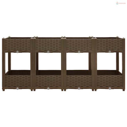 Polipropilén magaságyás 160 x 40 x 71 cm