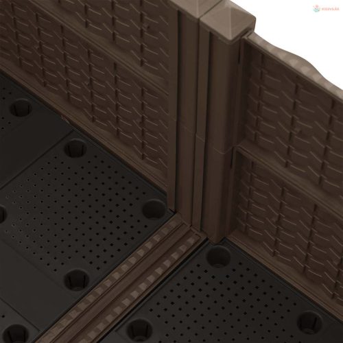 Polipropilén magaságyás 80 x 80 x 38 cm