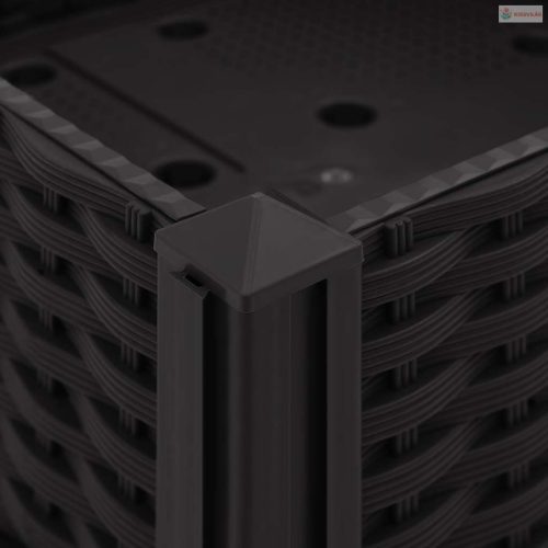 Polipropilén magaságyás 160 x 40 x 23 cm