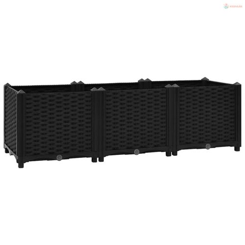 Polipropilén magaságyás 120 x 40 x 38 cm